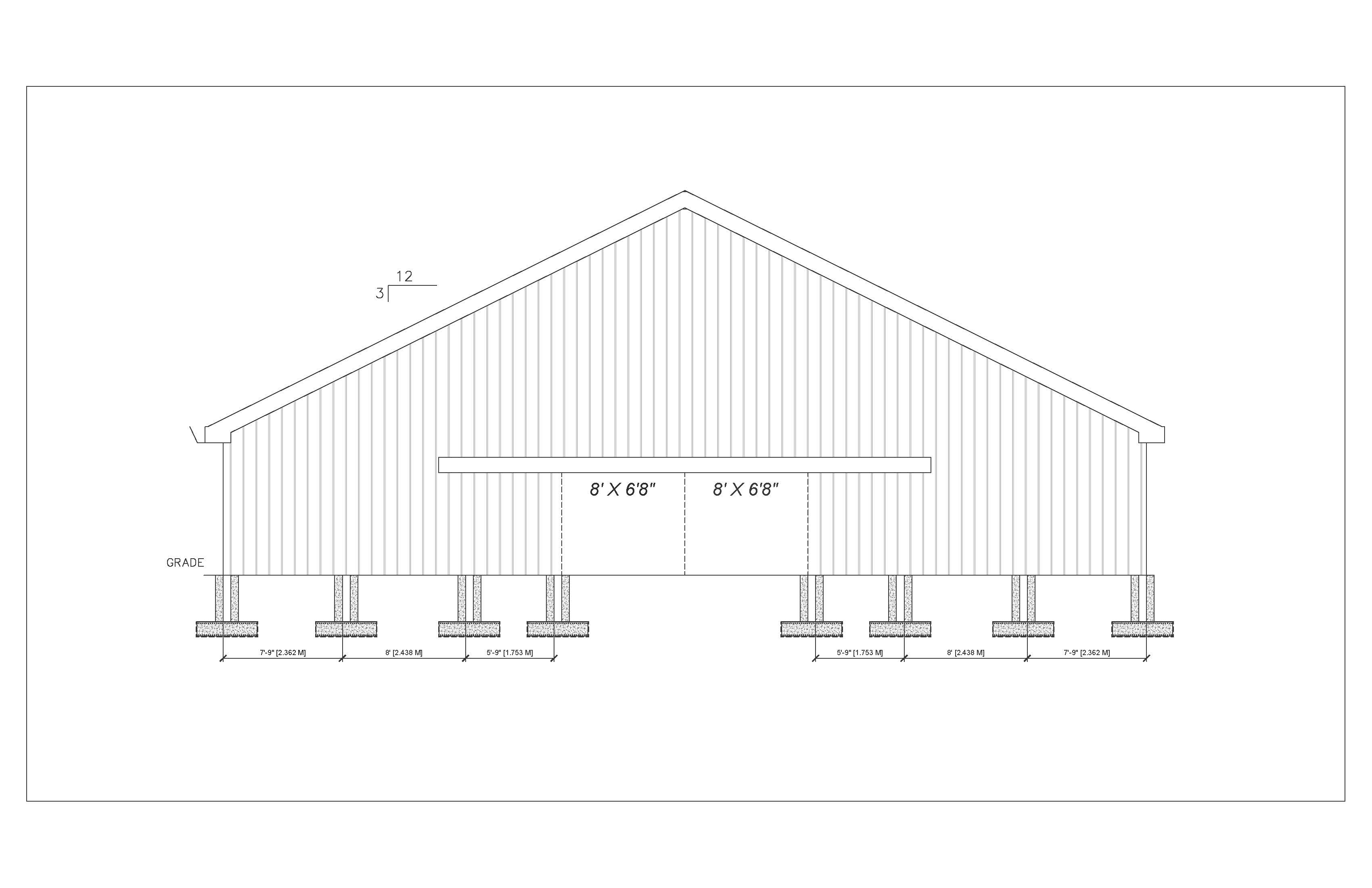 Pole Barn Elevation