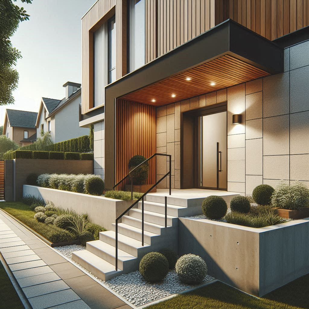 Residential Side Entrance
